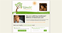 Desktop Screenshot of liveitlifestyle.com